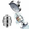 4 Inch Fixed Showerheads 5 Modes Swivel Shower Head High Flow Bathroom Accessary  |  Bathroom Fixtures