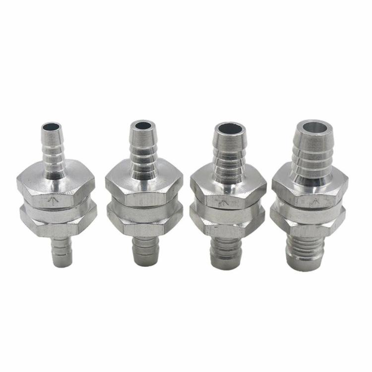 Aluminium Alloy Fuel Non Return Check Valve One Way Petrol Diesel for Car  |  Plumbing