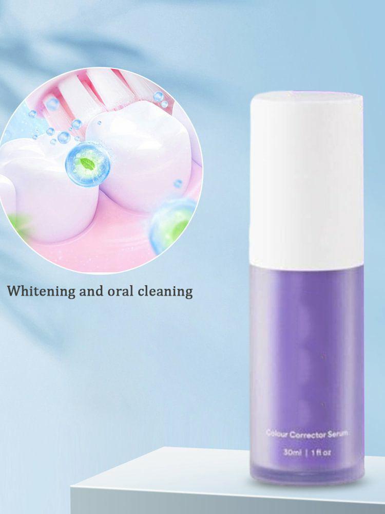 Brightening Tooth Paste Anti-Pigmentation Purple Toothpaste for Dental Cleansing  |  Daily Necessities