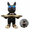 French Bulldog Figure Resin Storage Ornament Sculpture Desktop Decoration  |  Resin Ornaments