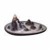 Incense Burner Ceramic Backflow Sandalwood Incense Cone Tower Home Decor  |  Decorations