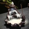 Incense Burner Ceramic Backflow Sandalwood Incense Cone Tower Home Decor  |  Decorations