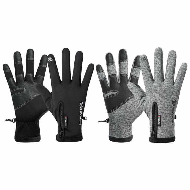 Men Anti-Slip Gloves Thermal Motorcycle Gloves Windproof Cold Weather Hiking Ski  |  Warm & Refrigeration Supplies