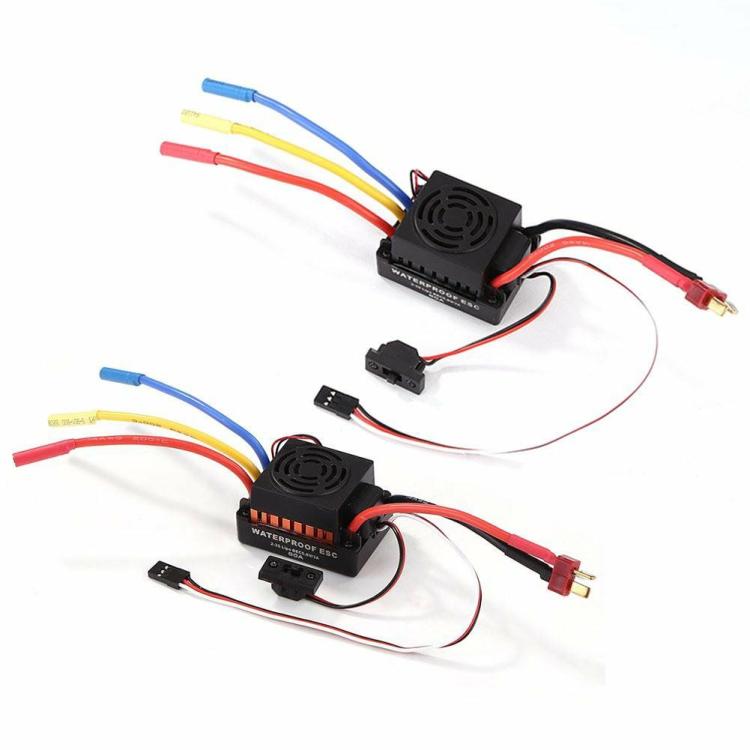 60A Waterproof Brushless Motor Brushless Speed Controller Sensorless ESC  |  Electrical Equipments