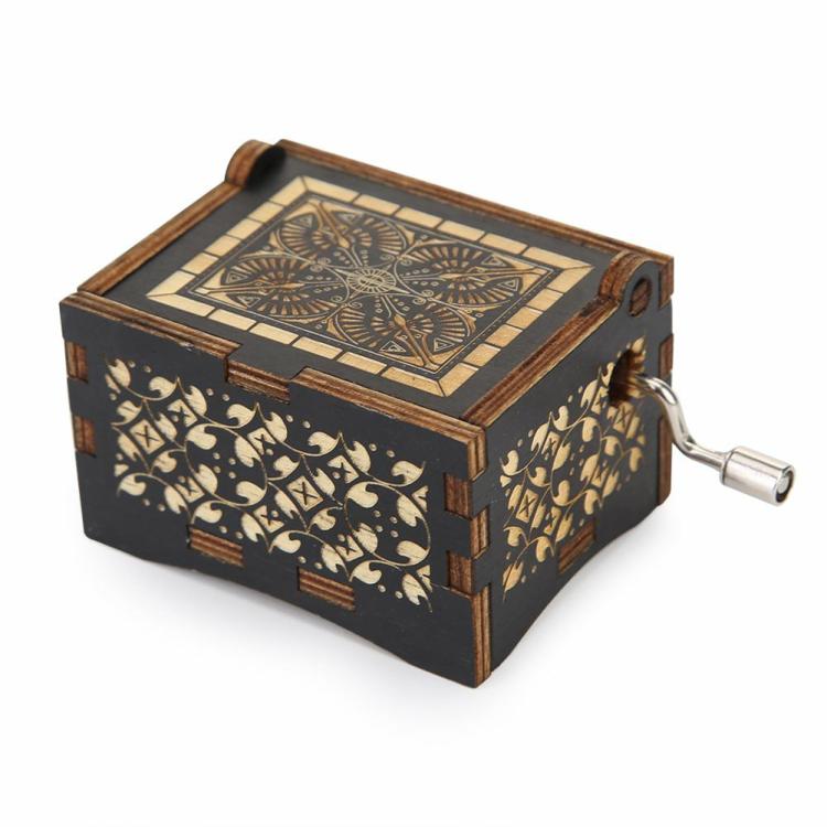 Hand Cranked Music Box Vintage Music Box Antique Clockwork Music Box for Mum Dad  |  Music Box