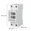 Over Under Voltage Protective Device 40A/63A Relay Limit Over Current Protection  |  Electrical Equipments